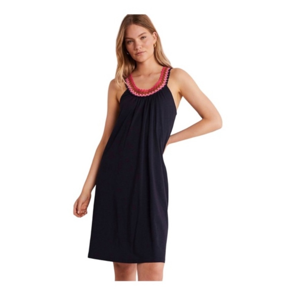 Boden Crochet Detail Jersey Dress NWT